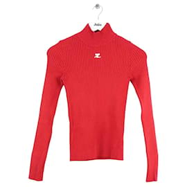 Courreges Top rojo Roja