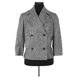 Givenchy Black Wool Coat Black