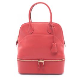 Hermès Hermes Bolide Secret Vermilion Handbag Red