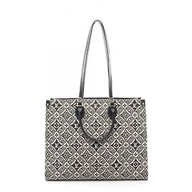 Borsa Tote OnTheGo GM Louis Vuitton Marrone Nero
