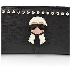 Cartera Larga Karlito Fendi Negro
