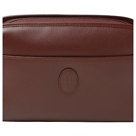 Cartier Must Line Clutch Bag Dark red