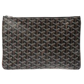 Borsa a mano da uomo Goyard Sena PM marrone Marrone