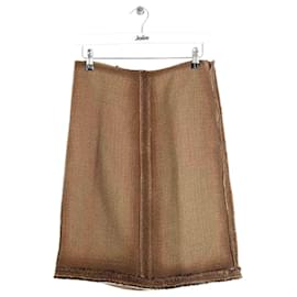 Prada Saia marrom Marrom
