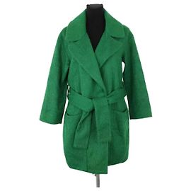 Diane Von Furstenberg Abrigo verde Verde