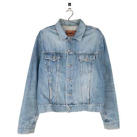 Gucci by Tom Ford SS02 Lightwash Denim Trucker Jacket Blue