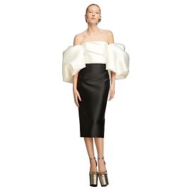 Abendkleid Solace London. Größe 8. Schwarz & Weiß. NEU Andere