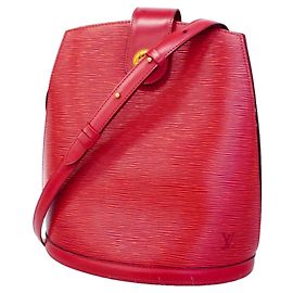 Sac à épaule Cluny Epi Louis Vuitton Rouge