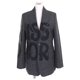 Christian Dior Miss Dior Graffiti Tailored Jacket Grey