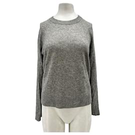 Samsoe & Samsoe Pull gris en cachemire Gris