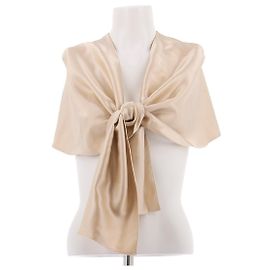Ports 1961 Chal arena de seda Beige