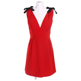 Miu Miu Robe cady MIUMIU Noir Rouge