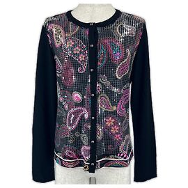 Autre Marque LEONARD Wool Cardigan Black