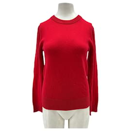 Autre Marque Roter Wollpullover 440ME Rot