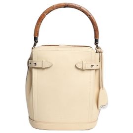 Ralph Lauren Borsa a secchiello in pelle beige Altro