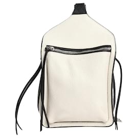 Rag & Bone Bolsa de couro marfim Cru