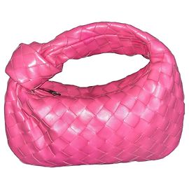 Bottega Veneta A Mini Bolsa Jodie Rosa