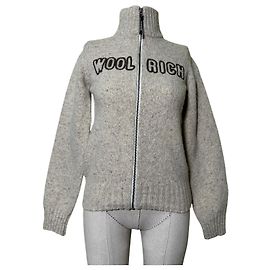 Woolrich Cardigan aus Schafwolle und Polyamid Mehrfarben