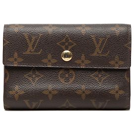 Louis Vuitton Brown Monogram Alexandra Small Wallet Brown