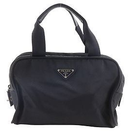 Sac à main Mini Boston Prada Noir
