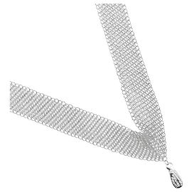 Tiffany & Co. Silver Mesh Necklace Other