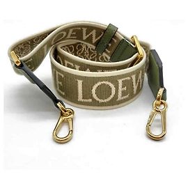 Cinto com alça Loewe em verde caqui Outro