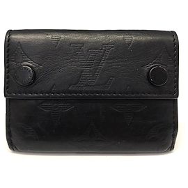 Louis Vuitton Discovery Compact Wallet - Monogram Shadow Black