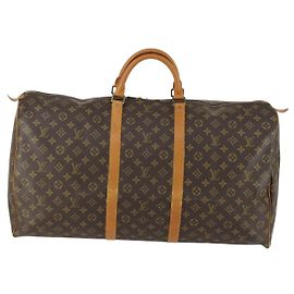 Louis Vuitton Keepall Monogram Canvas 60 Marron