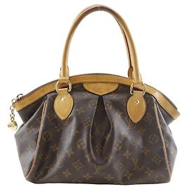 Sac à main Louis Vuitton Tivoli PM Marron Monogramme