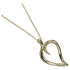 Collier en feuille en or jaune 18K Tiffany & Co. Doré
