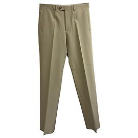 Prada gerade geschnittene Hose aus beigem Polyester Beige