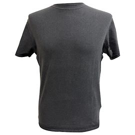 Camiseta de cuello redondo Prada en algodón gris Gris