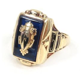 Autre Marque Jostens 10K Ring Golden