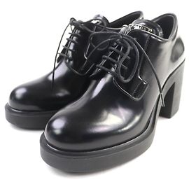 Mocassins en cuir Prada Noir