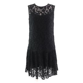 Dolce & Gabbana Robe en dentelle découpée Dolce&Gabbana Noir