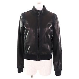 Giacca in agnello Chanel Nero
