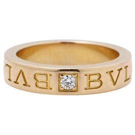 Bulgari Anello Bvlgari B.Zero1 One Band in oro giallo 18K 48 D'oro