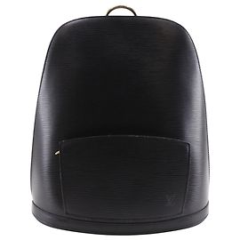Louis Vuitton Epi Leather Gobelins Backpack Black