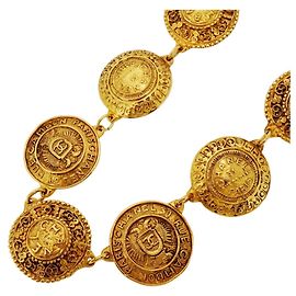 Collana placcata in oro Chanel D'oro