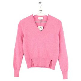 Jersey Eric Bompard de cachemira rosa S Rosa