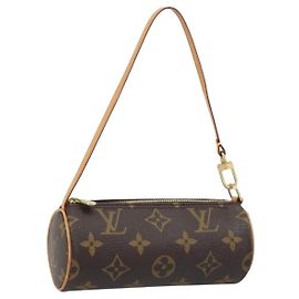 LOUIS VUITTON Monedero Papillon Monograma LV Auth LNZ579 Monograma