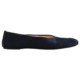 The row Blue ballet flats Blue