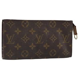 LOUIS VUITTON Monogram Bucket GM Accessory Pouch LV Auth th6620 Monogram