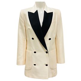 Zimmermann Milk Dancer Tuxedo Kleid Beige