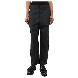 Alaïa Grau Wollhose - Größe UK 8 Grau