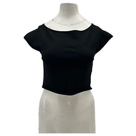 Autre Marque Top noir Polly LOULOU DE SAISON Noir