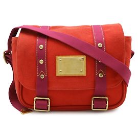 Bolsa de Ombro Louis Vuitton Antigua Busas PM Vermelho