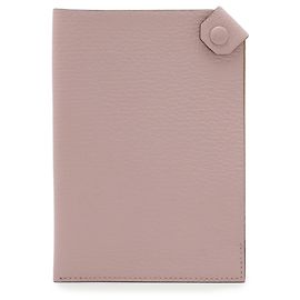 Hermès Funda de Pasaporte Hermes Tarmac PM Rosa
