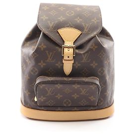 Rucksack/Handtasche Montsouris MM Louis Vuitton Braun