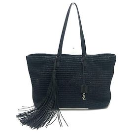 Borsa tote nera Yves Saint Laurent Nero